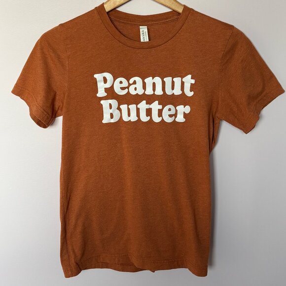 Peanut Butter Premium Soft Style T-Shirt in Golden Brown - Picture 2 of 5